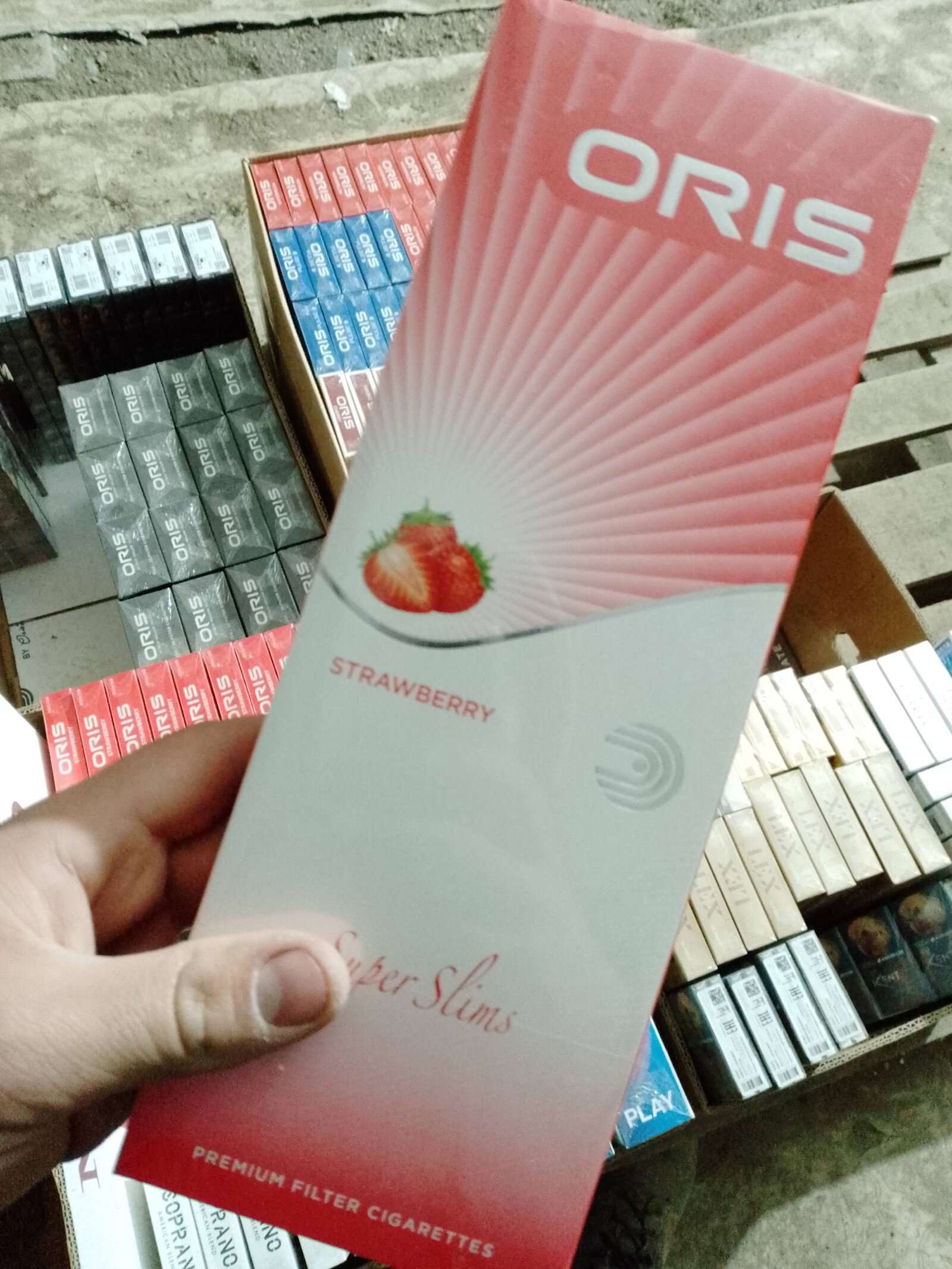 Oris Strawberry (клубника) Superslims отзывы на сигареты