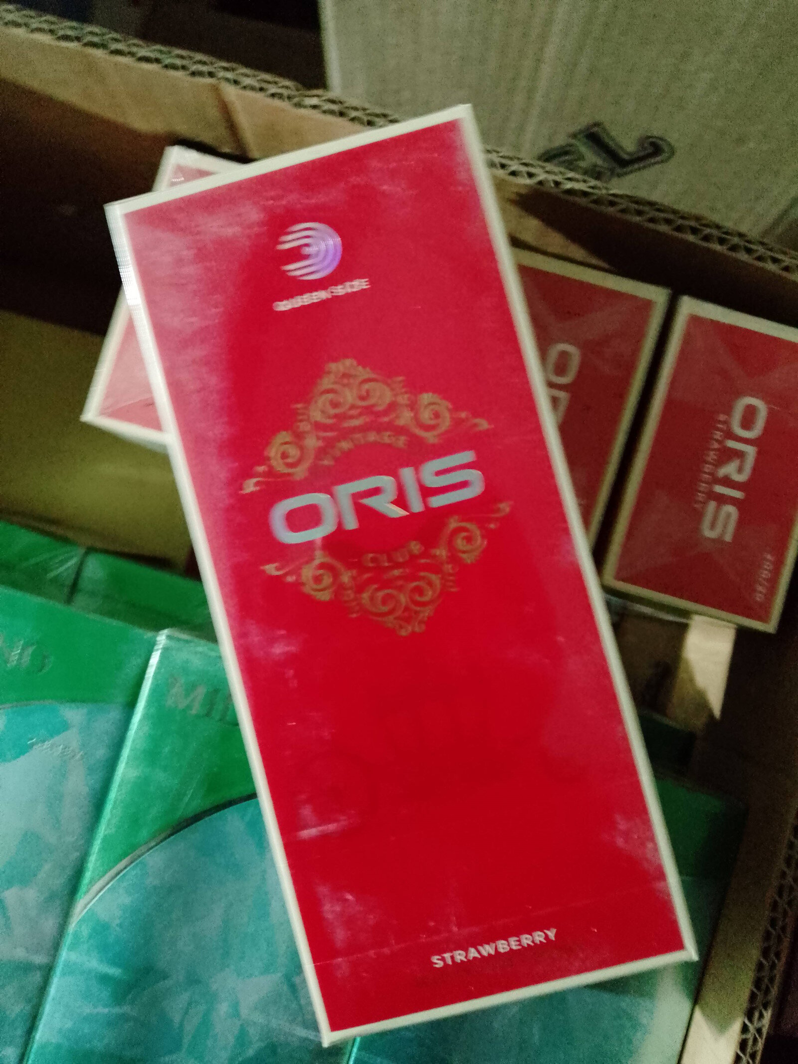 Oris QS Strawberry (Клубника) отзывы на сигареты