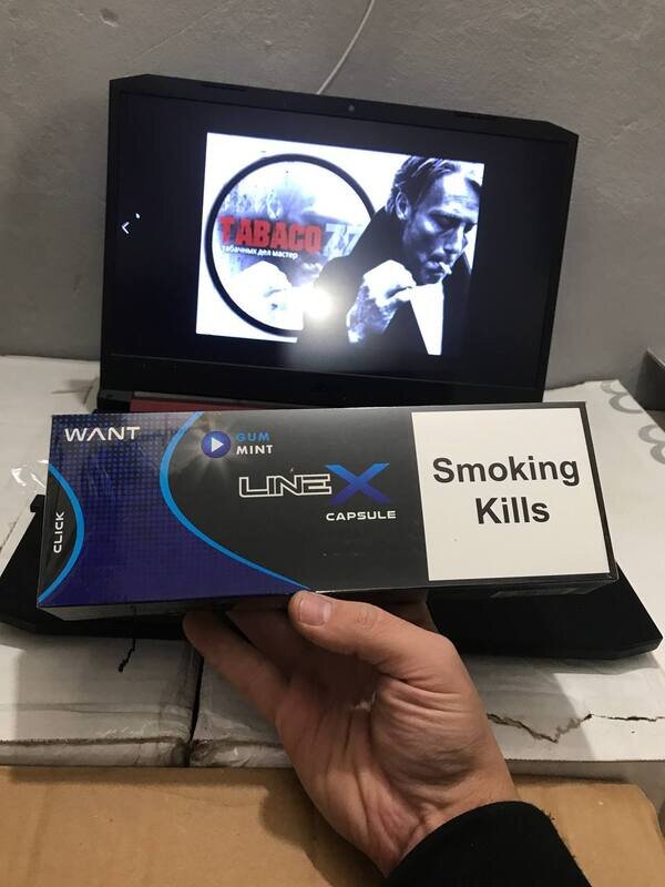 Line-X QS Gum Mint (жвачка) отзывы на сигареты
