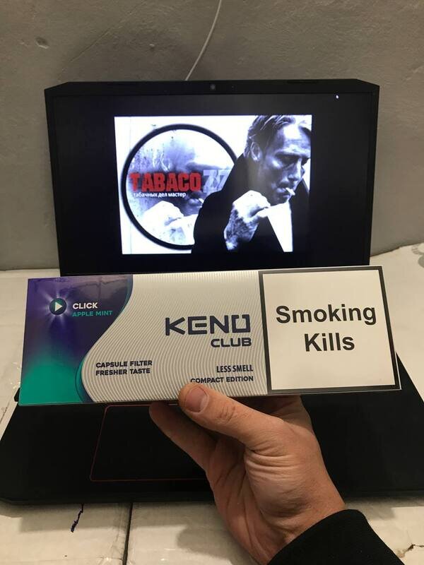 Keno QS Apple (яблоко) отзывы на сигареты