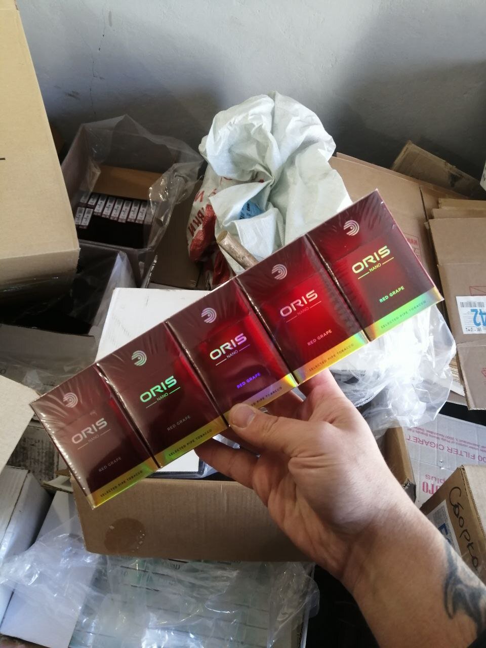 Oris Nano Red Grape (Виноград) отзывы на сигареты