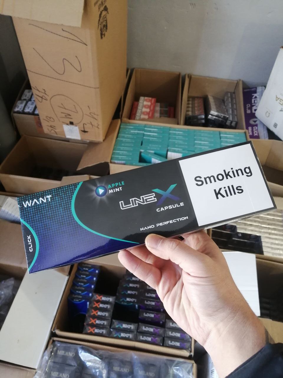 Line-X Nano Apple (яблоко) отзывы на сигареты