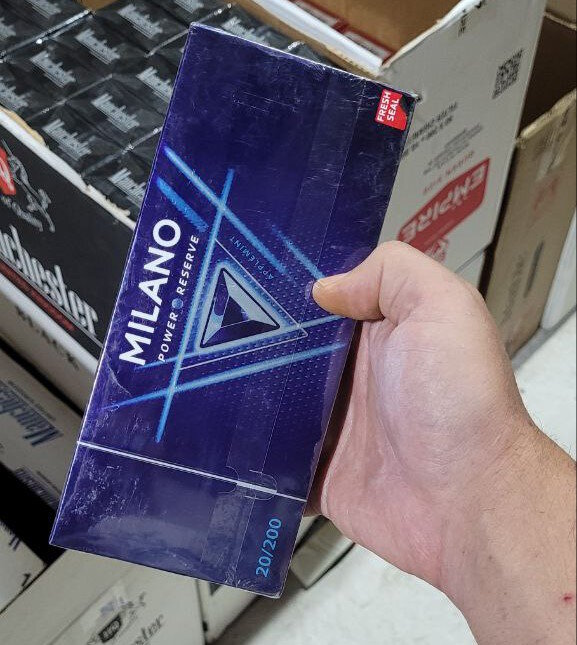 Milano Nano Power Reserve (яблоко) отзывы на сигареты