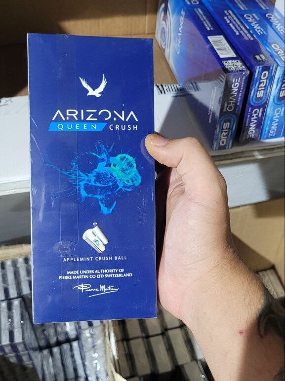 Arizona AppleMint Superslims (яблоко) отзывы на сигареты