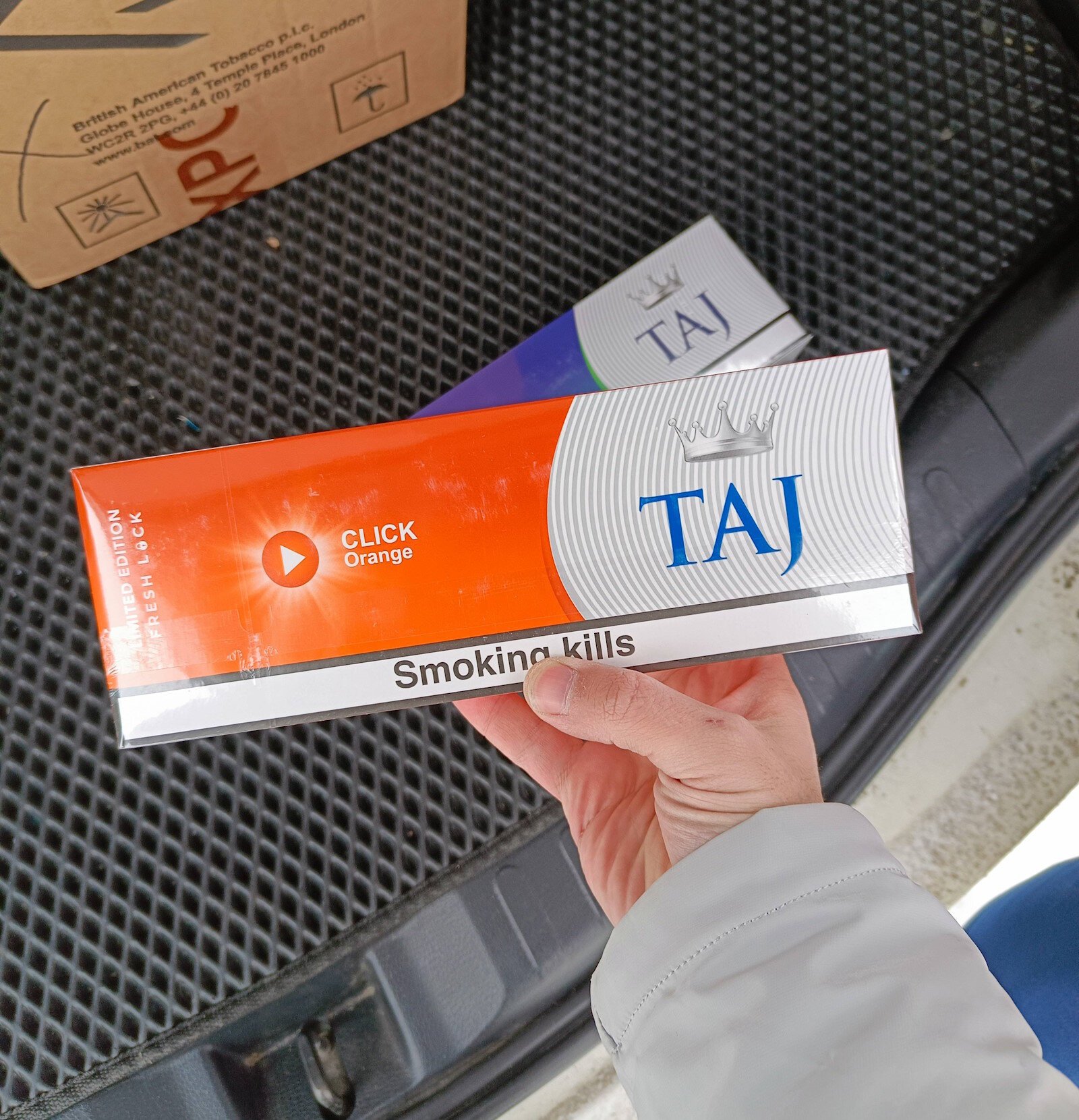 Taj QS Orange (апельсин) отзывы на сигареты