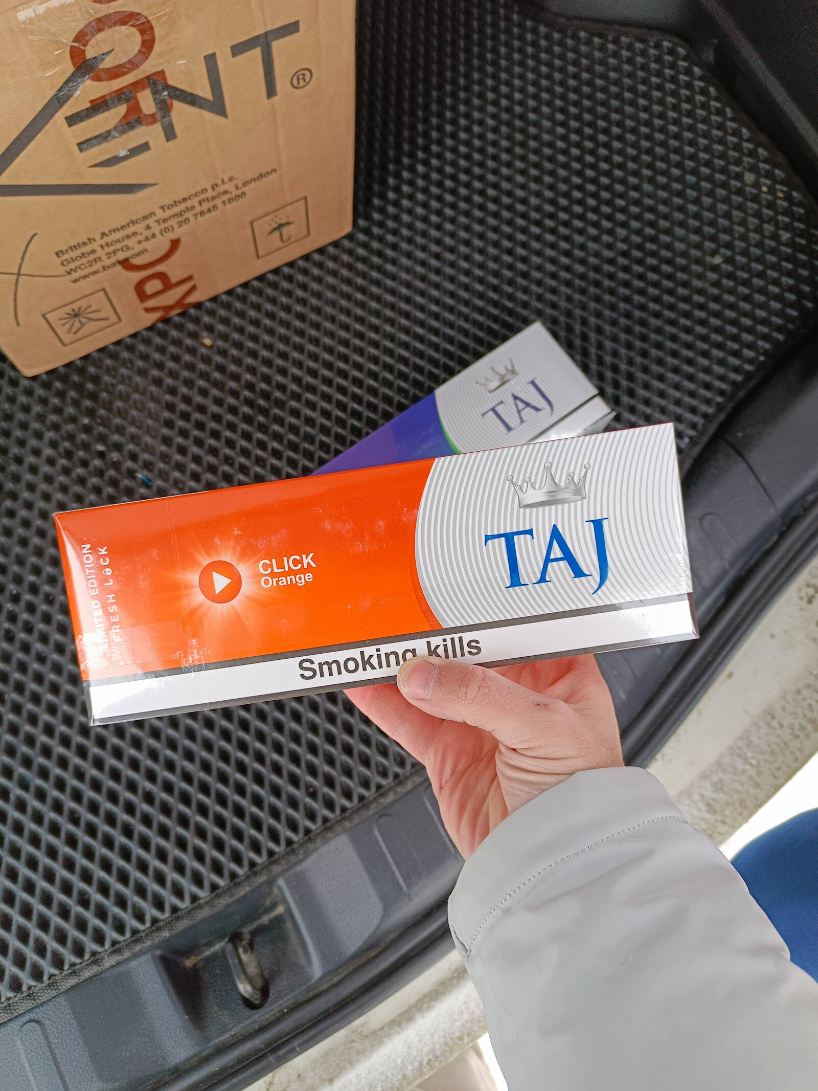 Taj QS Orange (апельсин) отзывы на сигареты