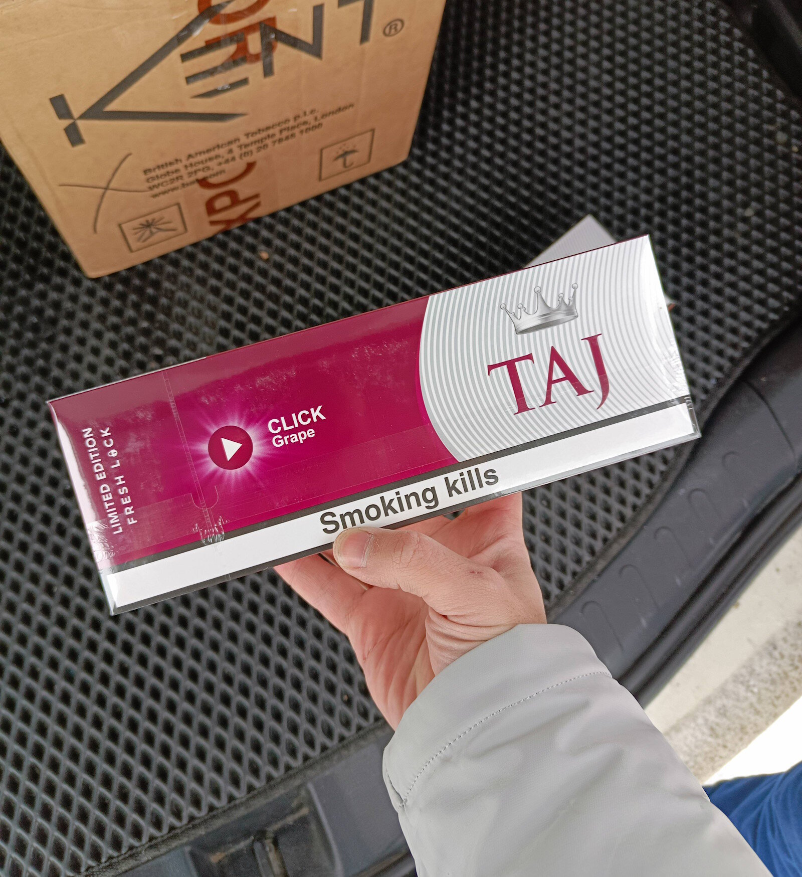 Taj QS Grape (виноград) отзывы на сигареты