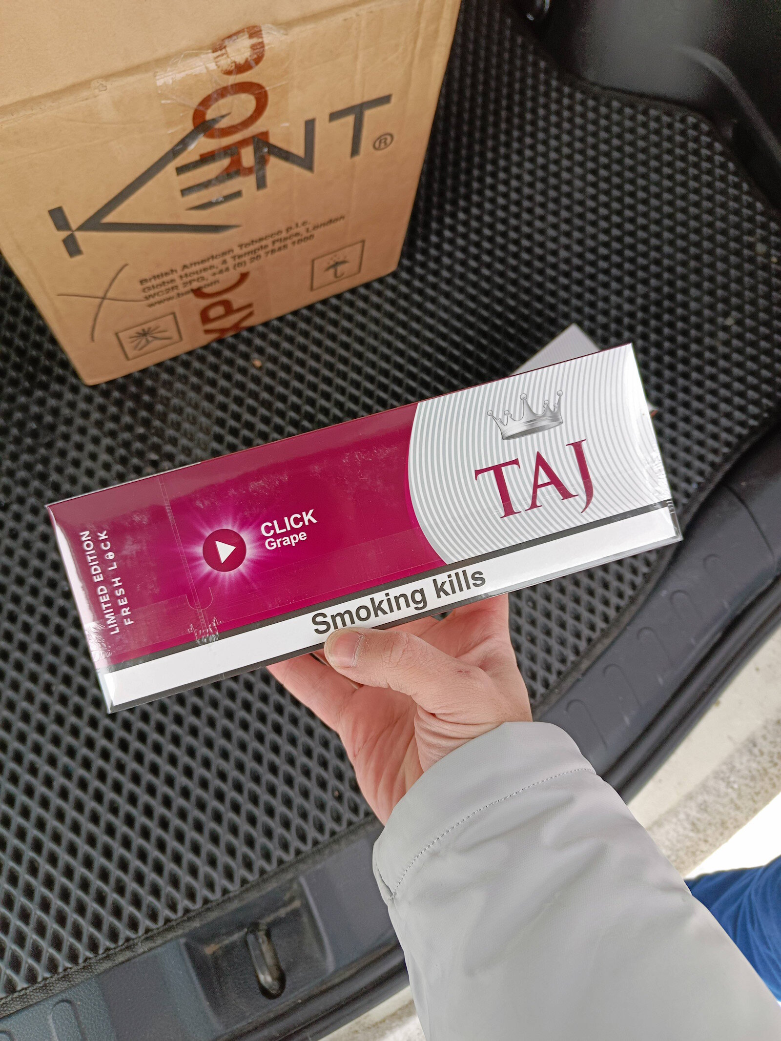 Taj QS Grape (виноград) отзывы на сигареты