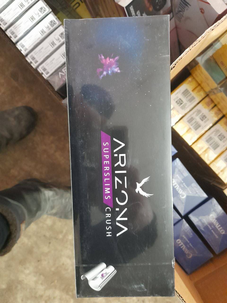 Arizona Blueberry (черника) Superslims отзывы на сигареты