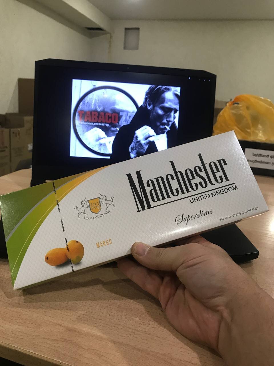 Manchester Mango (манго) Superslims отзывы на сигареты