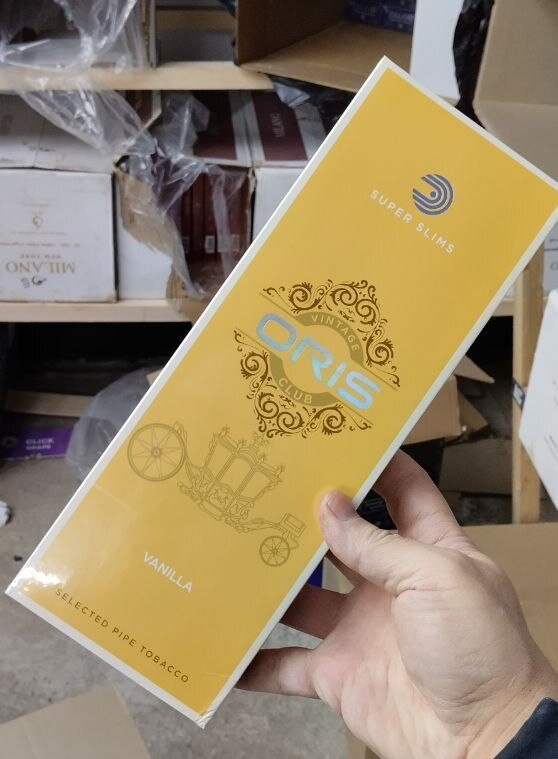 Oris Vanilla (ваниль) Superslims отзывы на сигареты