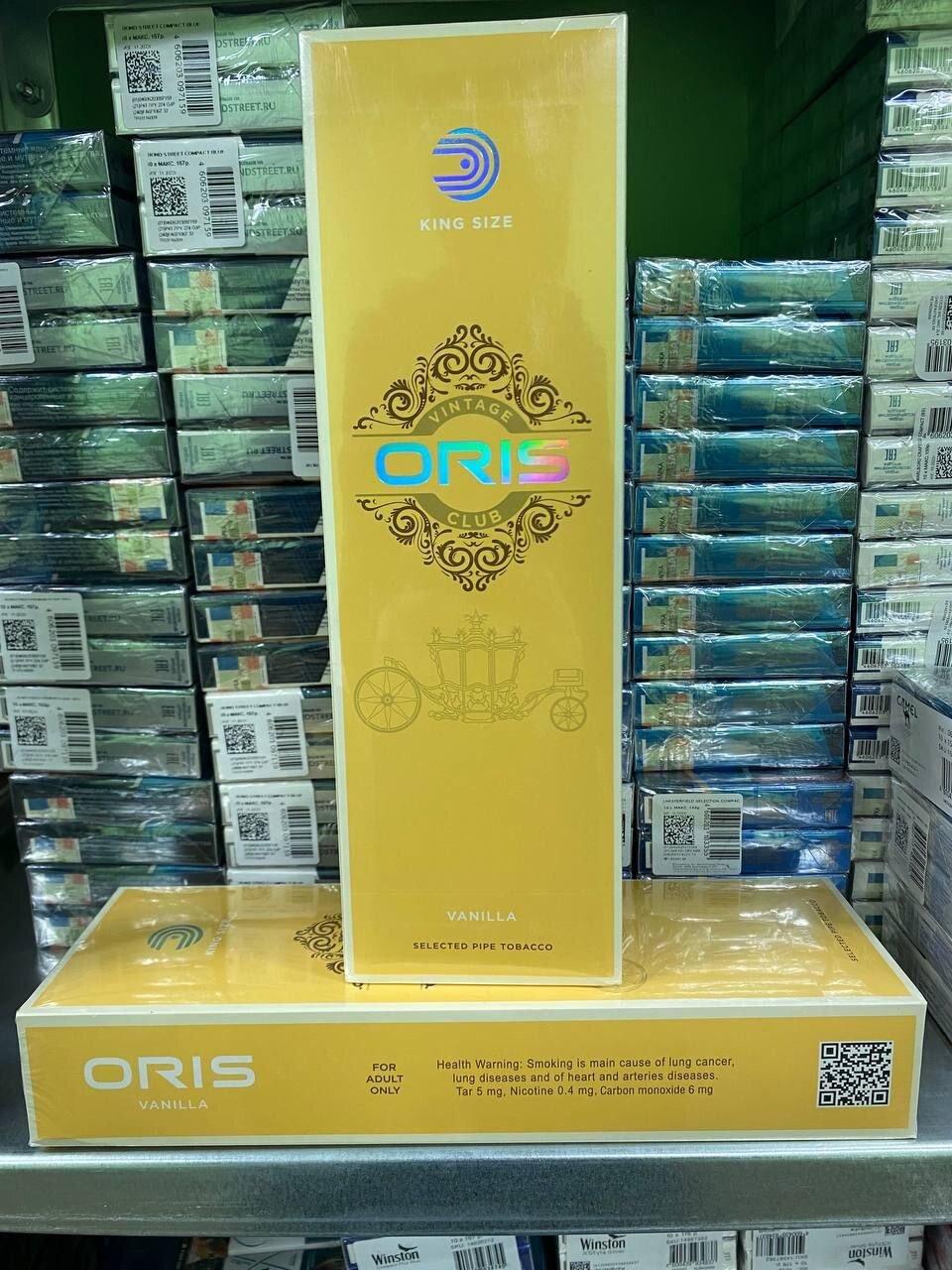 Oris Vanila (ваниль) отзывы на сигареты