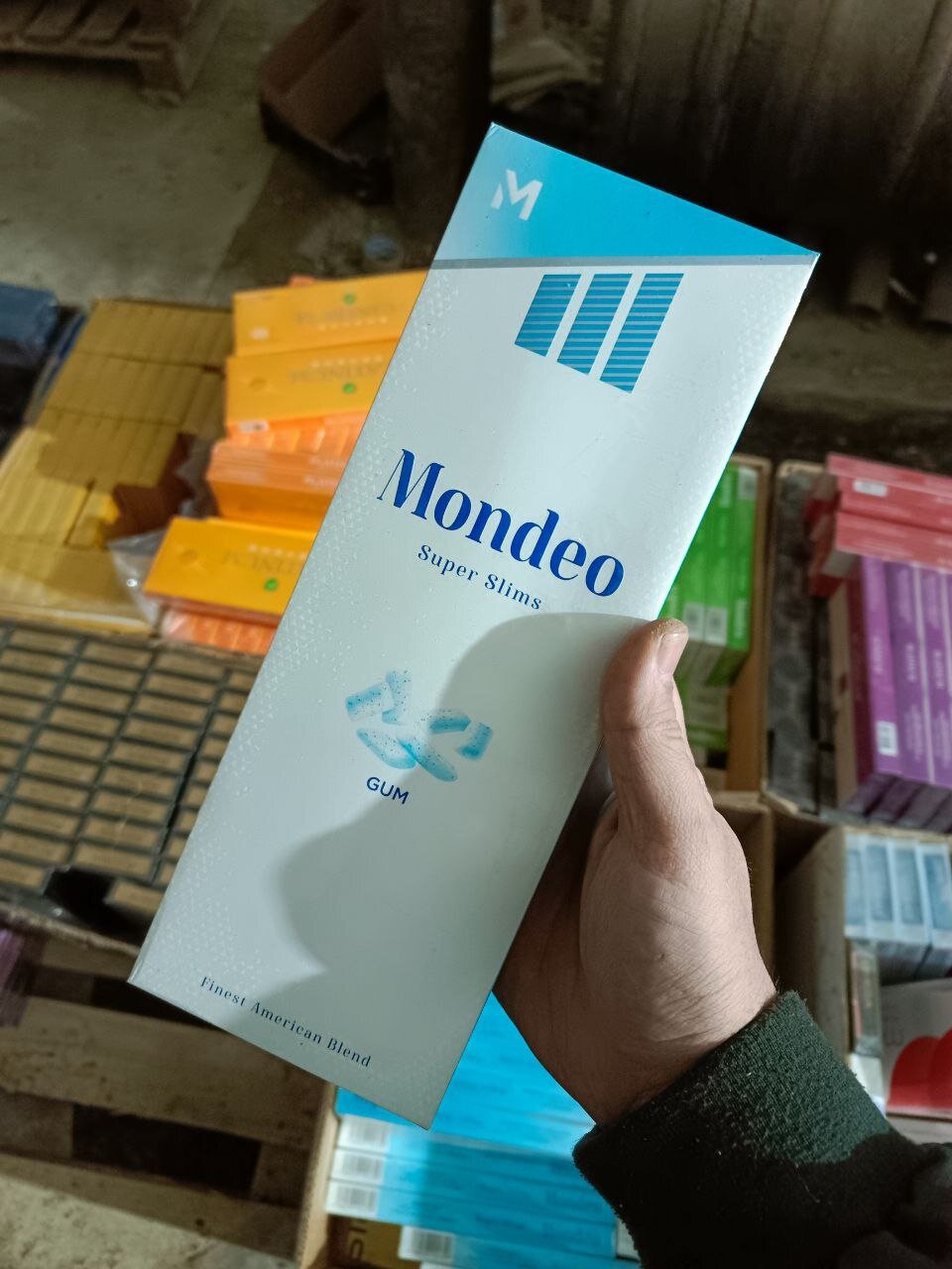 Mondeo Gum (жвачка) Superslims отзывы на сигареты