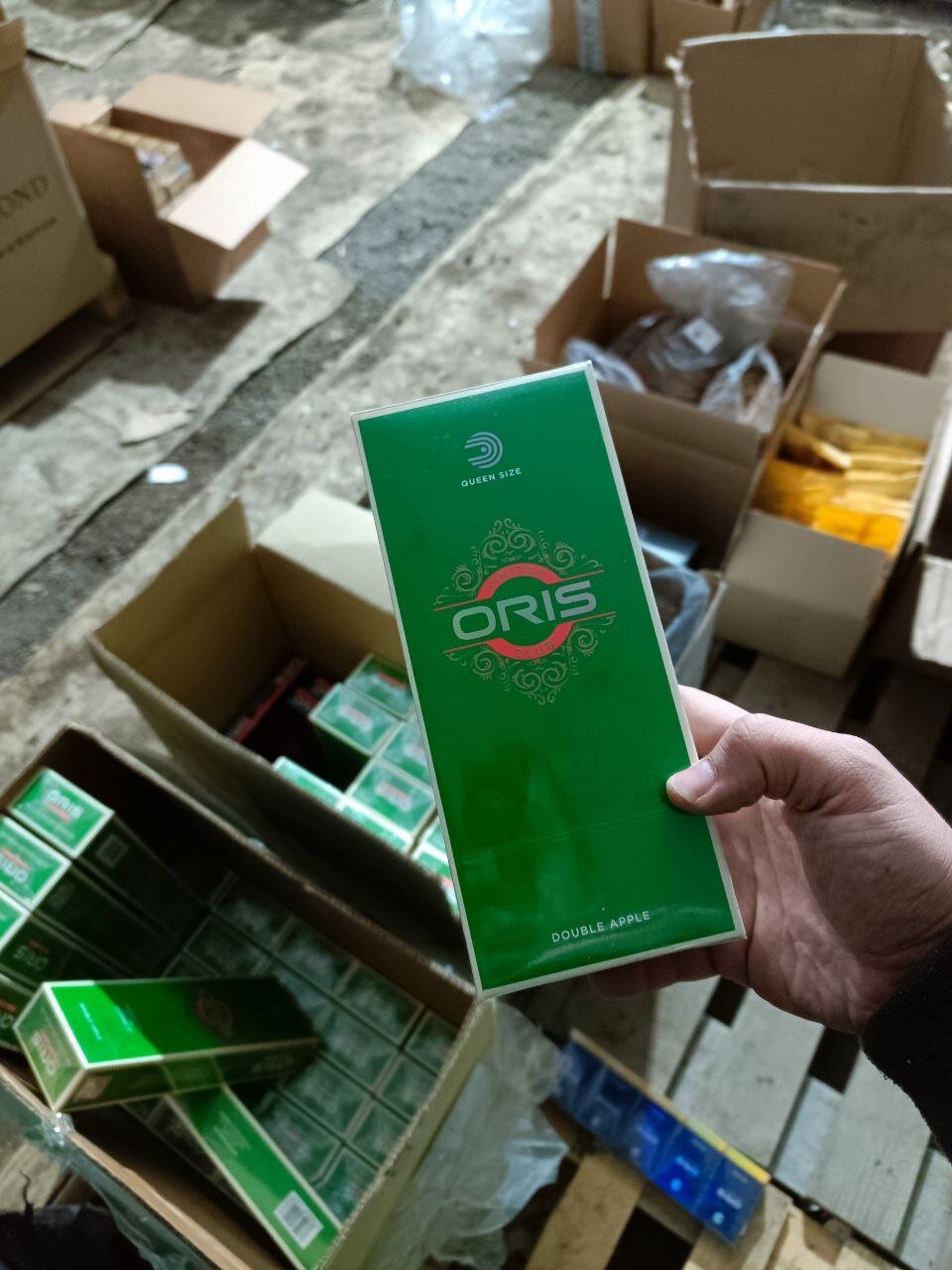 Oris QS Double Apple (Двойное Яблоко) отзывы на сигареты