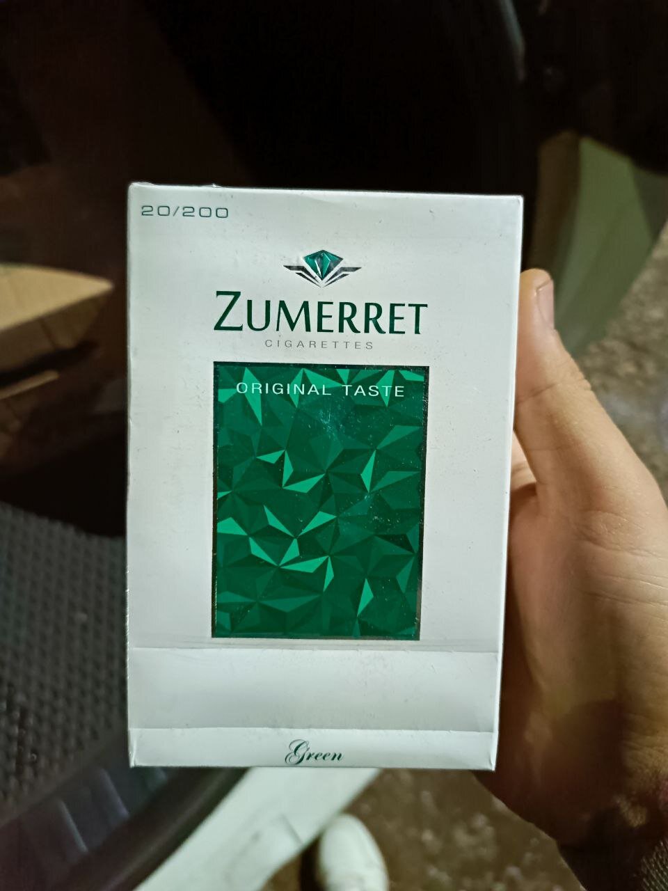 Zumerret Green Menthol (ментол) Nano отзывы на сигареты