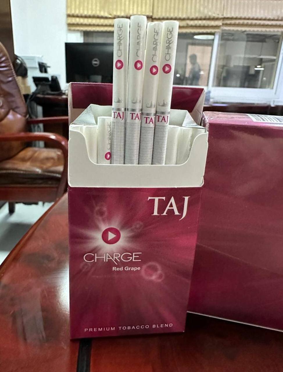 Taj Grape (виноград) Superslims отзывы на сигареты