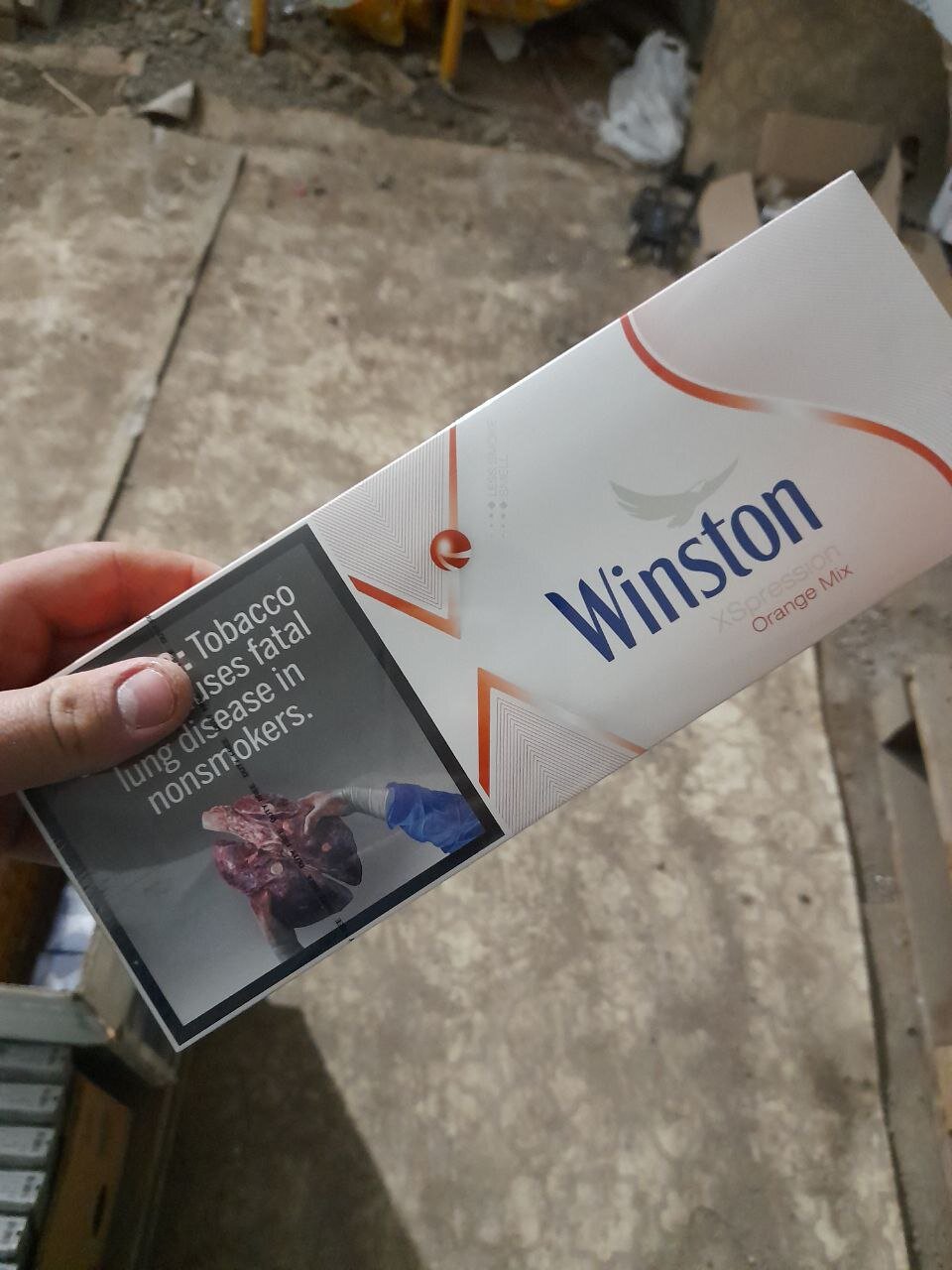 Winston Orange Mix Superslims отзывы на сигареты
