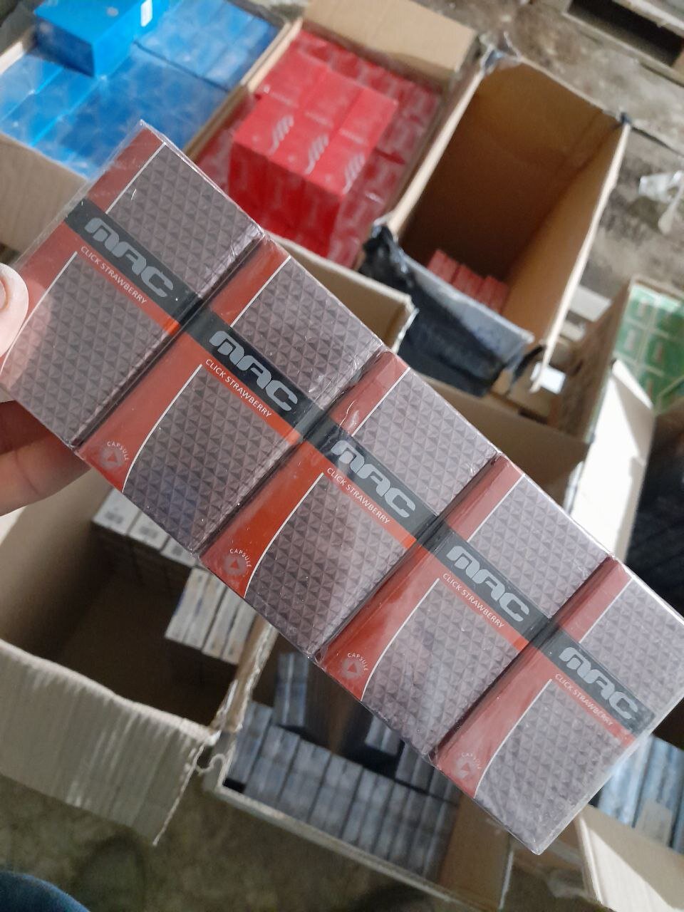 Mac QS Strawberry (клубника) отзывы на сигареты