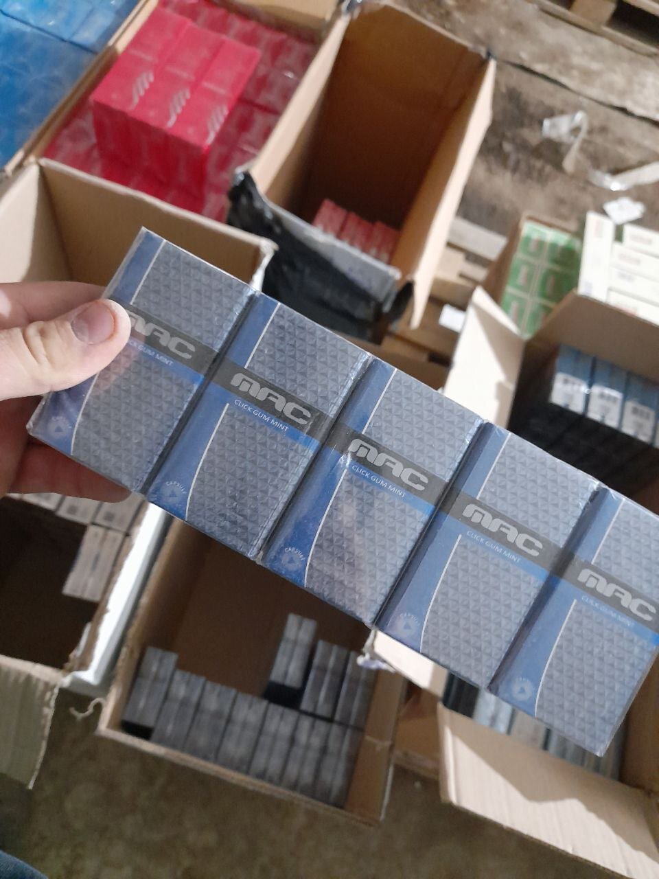 Mac QS Gum Mint (жвачка) отзывы на сигареты