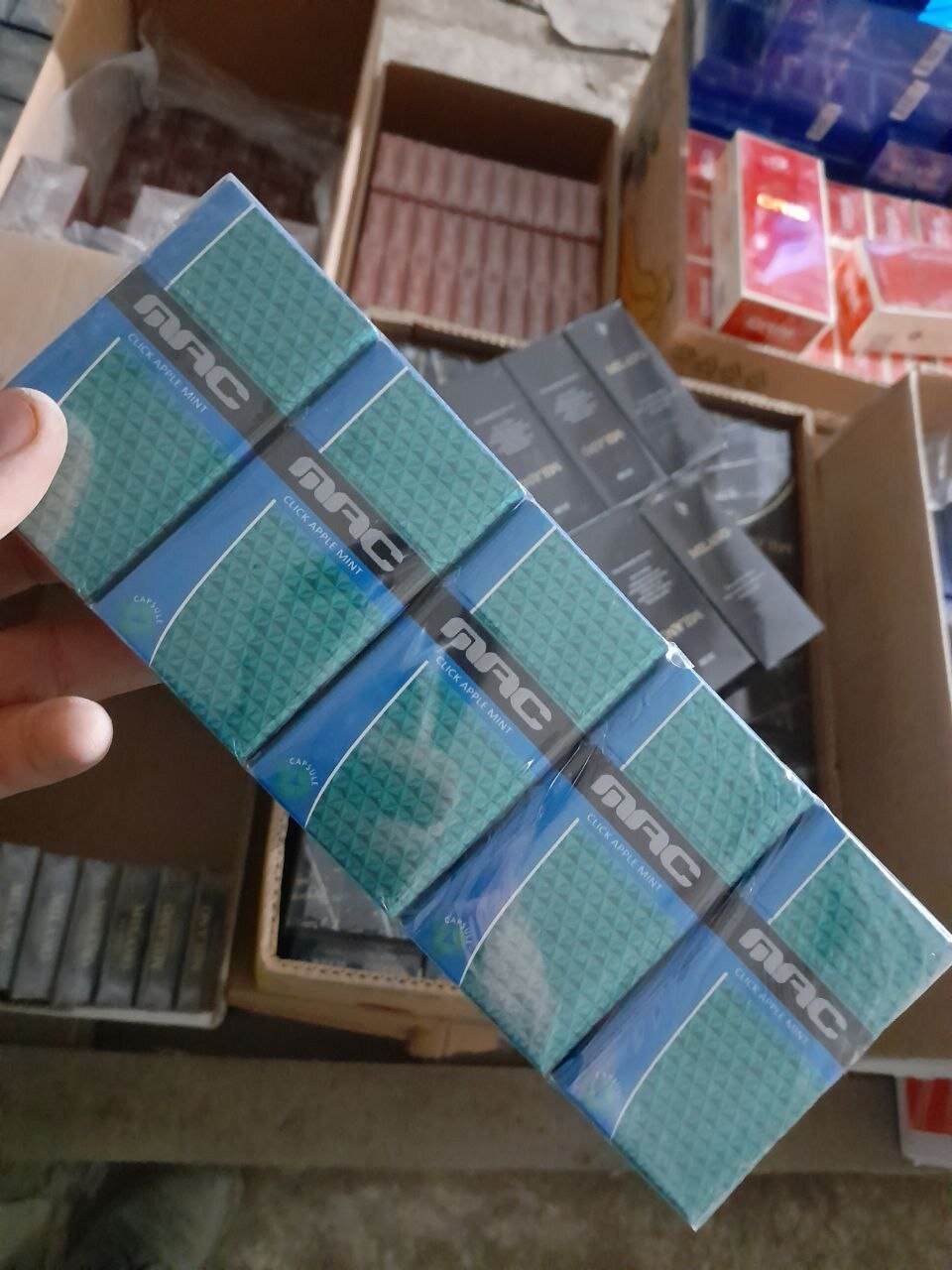 Mac QS Apple (яблоко) отзывы на сигареты