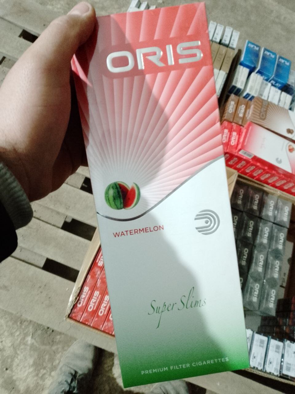 Oris Watermelon (арбуз) Superslims отзывы на сигареты